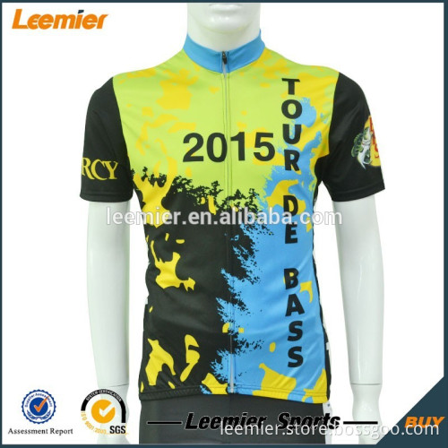 Cheap price high quality branded design cycling jersey
